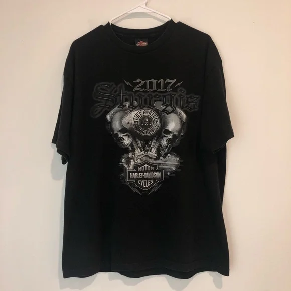 Harley-Davidson Badlands Sturgis XXL Black T-shirt - Picture 1 of 2